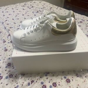 Alexander McQueen White Gold